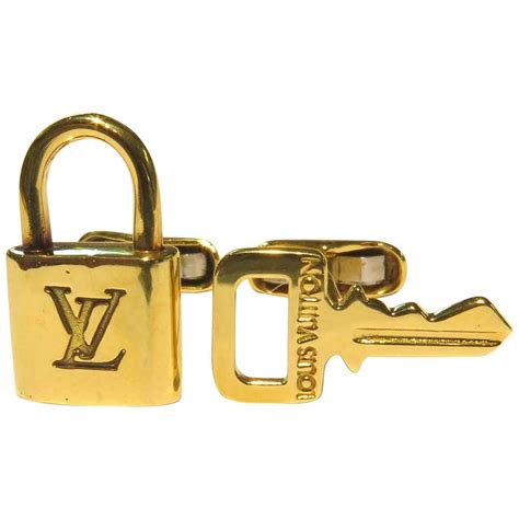 golden lock and key cufflinks louis vuitton|Monogram Cufflinks .